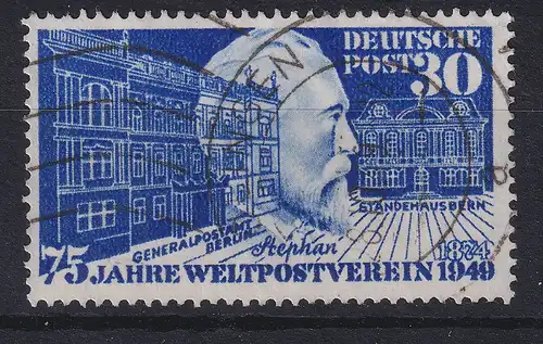 Bundesrepublik 1949 Weltpostverein Mi.-Nr. 116 O MEMMINGEN