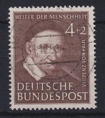 Bundesrepublik 1951 Vinzenz von Paul  Mi.-Nr. 143 Voll-O MEMMINGEN