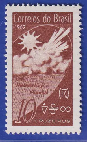 Brasilien 1962 Welttag der Meteorologie Mi.-Nr. 1013 **  