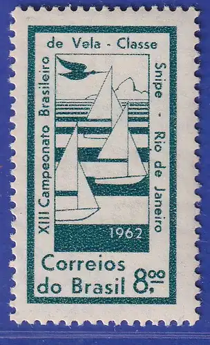 Brasilien 1962 13. Segel-Meisterschaften der Snipe-Klasse Mi.-Nr. 1019 **  