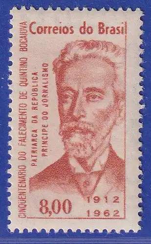 Brasilien 1962 50. Todestag von Quintino Bocaiuva Mi.-Nr. 1026 **  