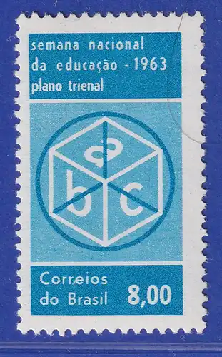 Brasilien 1963 Nationale Bildungswoche Mi.-Nr. 1033 **  