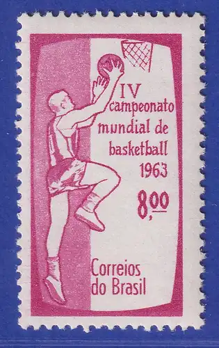 Brasilien 1963 4. Basketball-Weltmeisterschaft Mi.-Nr. 1034 **