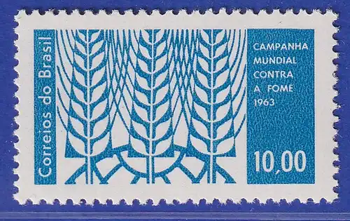 Brasilien 1963 Kampf gegen den Hunger Mi.-Nr. 1038 **  