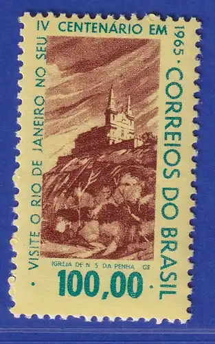 Brasilien 1964 400 Jahre Rio de Janeiro, Wallfahrtskirche  Mi.-Nr. 1065 **