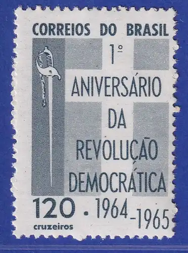 Brasilien 1965 1. Jahrestag der Regierungsübernahme Mi.-Nr. 1073**  