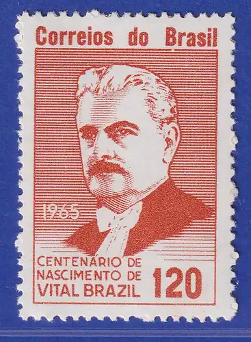 Brasilien 1965 100. Geburtstag von Vital Brazil Mi.-Nr. 1074 **  