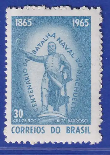 Brasilien 1965 See-Schlacht von Riachuelo (gegen Paraguay) Mi.-Nr. 1080 **