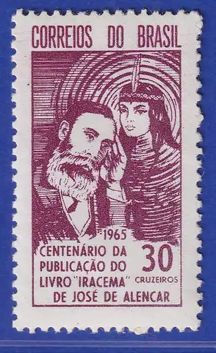 Brasilien 1965 Herausgabe des Buches Iracema von José de Alencar Mi.-Nr. 1081 **