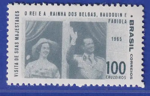 Brasilien 1965 Besuch des belgischen Königspaares Mi.-Nr. 1092 **
