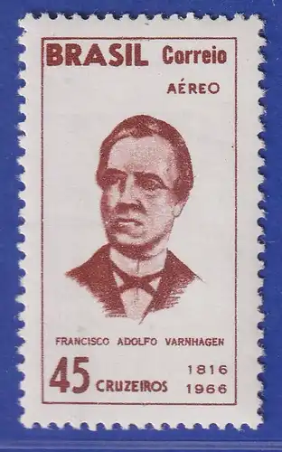 Brasilien 1966 Francisco Adolfo Varnhagen Historiker Mi.-Nr. 1101 **