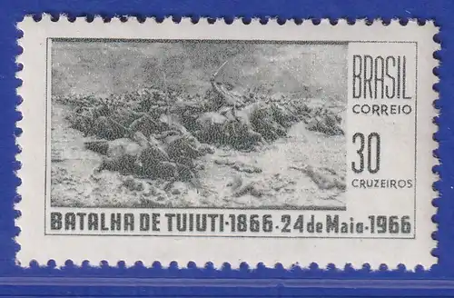 Brasilien 1966 100. Jahrestag der 1. Schlacht von Tuiuti Mi.-Nr. 1107 **