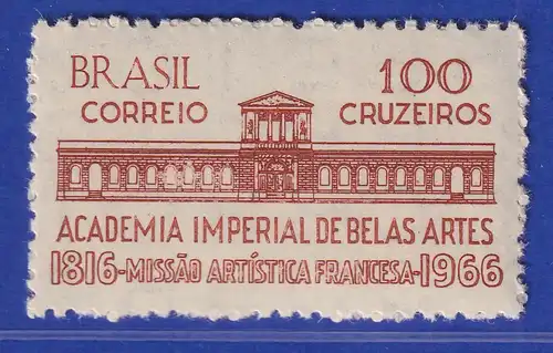 Brasilien 1966 Rio de Janeiro Akademie der Schönen Künste Mi.-Nr. 1113 **