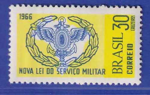 Brasilien 1966 Neues Militärdienst-Gesetz Mi.-Nr. 1114 **