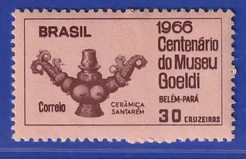 Brasilien 1966 Goeldi-Museum in Belém Kerzenständer Mi.-Nr. 1117 **