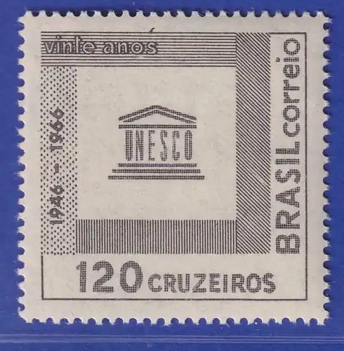 Brasilien 1966 UNESCO-Emblem in Rahmenzeichnung Mi.-Nr. 1119 **