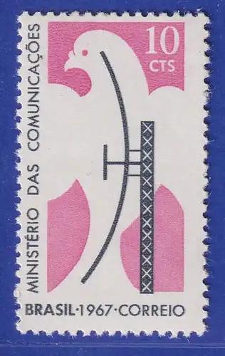 Brasilien 1967 Ministerium für das Post- und Fernmeldewesen Mi.-Nr. 1138 **