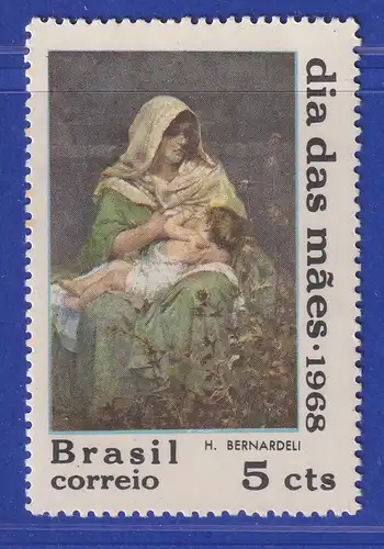 Brasilien 1968 Muttertag Muttergottes mit Jesuskind Mi.-Nr. 1172 **