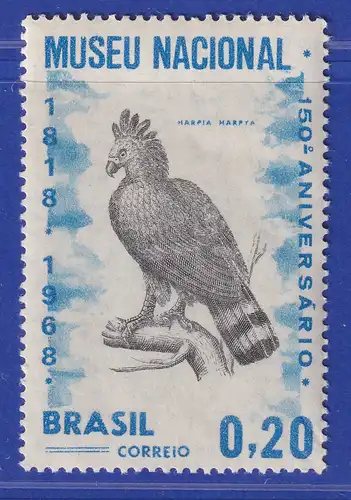 Brasilien 1968 Nationalmuseum in Rio de Janeiro Harpia Mi.-Nr. 1173 **