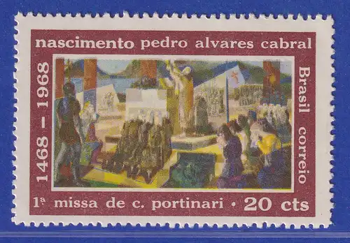 Brasilien 1968 500. Geburtstag von Pedro Alvares Cabral Mi.-Nr. 1175 **