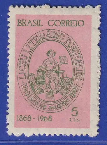 Brasilien 1968 Portugiesisches Gymnasium Rio de Janeiro Mi.-Nr. 1183 **