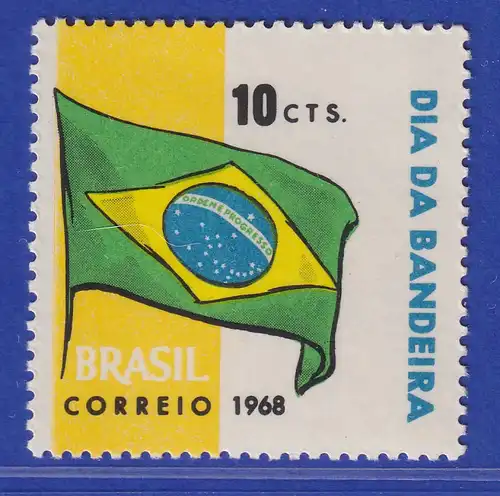 Brasilien 1968 Dia da Bandeira (Tag der Nationalflagge) Mi.-Nr. 1196 **