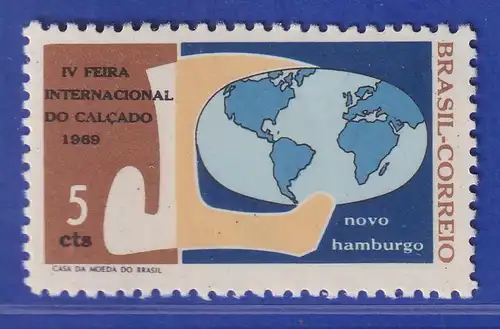 Brasilien 1969 Internationale Schuhwaren-Messe Novo Hamburgo  Mi.-Nr. 1206 **