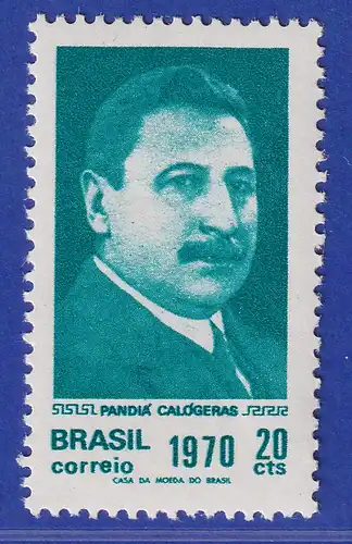 Brasilien 1970 Pandiá Calógeras Historiker und Politiker Mi.-Nr. 1265 **