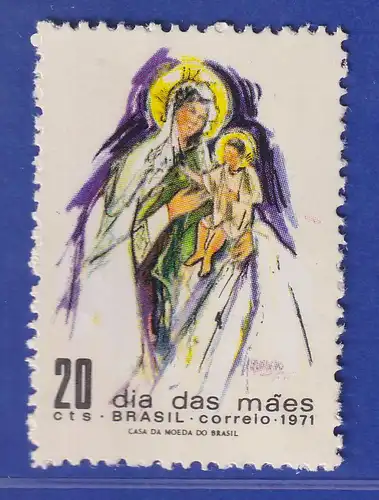 Brasilien 1971 Muttertag Gottesmutter mit Kind Mi.-Nr. 1281 **