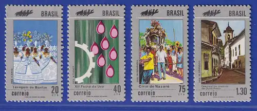 Brasilien 1972 Tourismus Mi.-Nr. 1304-07 **