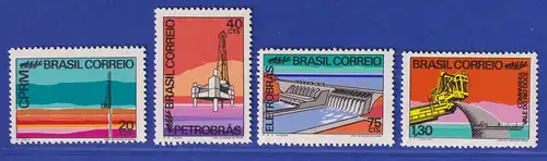 Brasilien 1972 Einheimische Bodenschätze Mi.-Nr. 1312-15 **