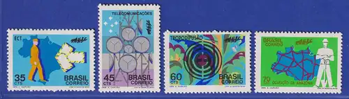 Brasilien 1972 Förderung der nationalen Integration Mi.-Nr. 1317-20 **