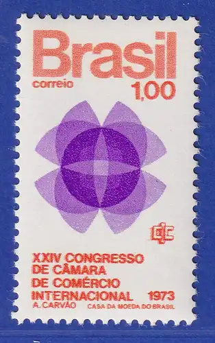 Brasilien 1973 Kongress der Internationalen Handelskammer Mi.-Nr. 1366 **