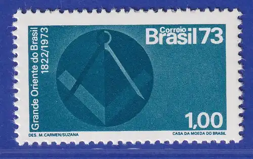 Brasilien 1973 Freimaurergroßloge Grande Oriente do Brasil Mi.-Nr. 1389 **