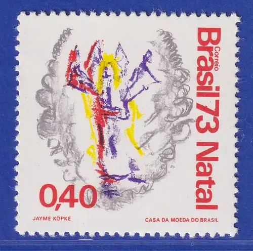Brasilien 1973 Weihnachten Weihnachtsengel Mi.-Nr. 1408 **