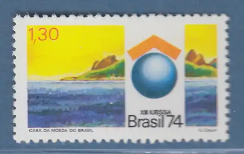 Brasilien 1974 Weltkongress Internationalen Bausparkassenverband Mi.-Nr. 1448 **