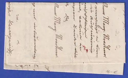 Bayern Dienstbrief mit Rundstempel WINDSHEIM 1871