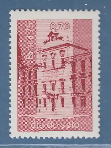 Brasilien 1975 Tag der Briefmarke Hauptpostamt Rio de Janeiro Mi.-Nr. 1498 **