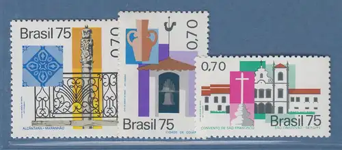 Brasilien 1975 Historische Städte Mi.-Nr. 1505-07 **