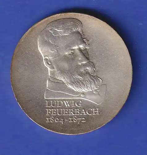 DDR 10 Mark Gedenkmünze 1979 Ludwig Feuerbach stempelglanz stg 