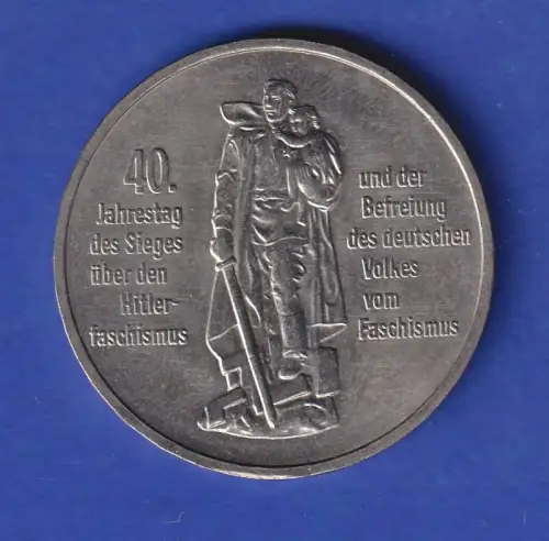 DDR 10 Mark Gedenkmünze 1985 Sowjetisches Ehrenmal, stempelglanz stg 