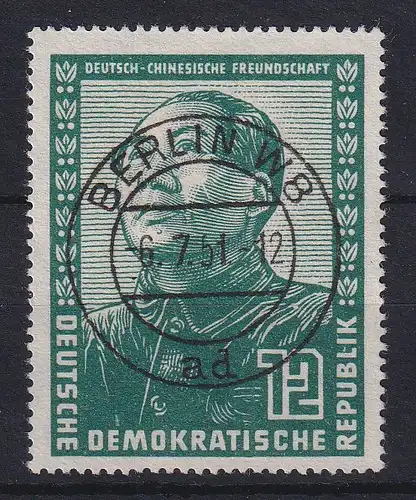 DDR 1951 Deutsch-Chinesische Freundschaft Mi.-Nr. 286, zentrisch gestempelt