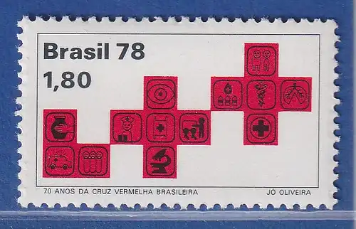Brasilien 1978 Rotes Kreuz Mi.-Nr. 1691 **