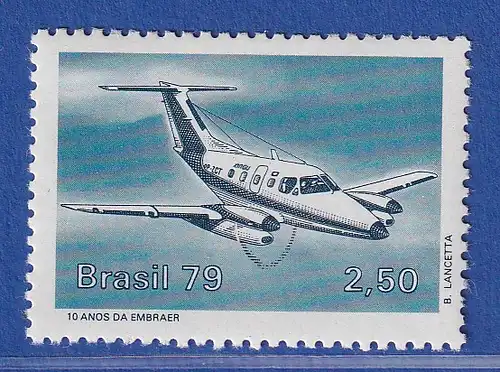 Brasilien 1979 Gesellschaft für Flugzeugbau EMBRAER Xingu Mi.-Nr. 1720 **