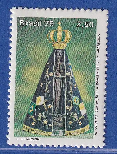 Brasilien 1979 Krönung der Statue der Schutzpatronin Aparecida Mi.-Nr. 1722 **