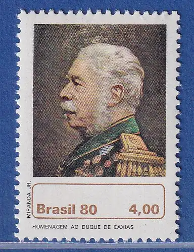 Brasilien 1980 Herzog von Caxias Luis Alves de Lima e Silva Mi.-Nr. 1764 **