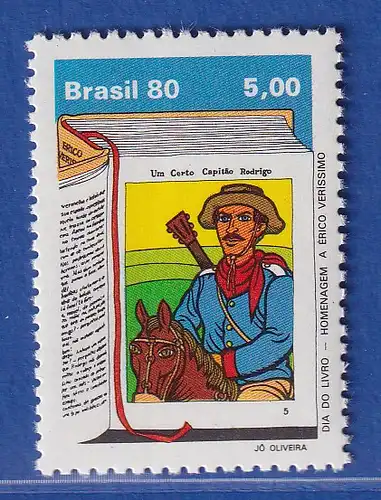 Brasilien 1980 Tag des Buches O Tempo e o Vento von E. Verissimo Mi.-Nr. 1793 **