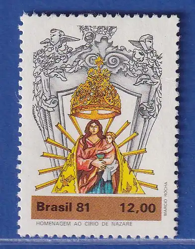 Brasilien 1981 Kerzenprozession in Belem Hl. Jungfrau Nazareth Mi.-Nr. 1850 **