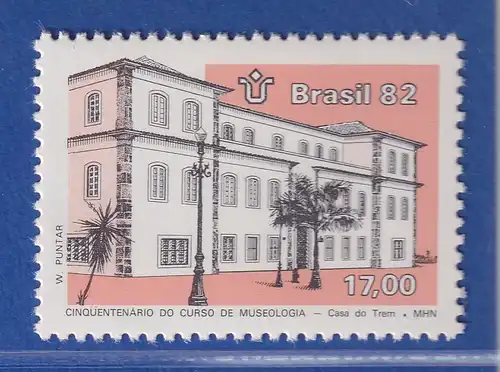 Brasilien 1982 Museumskunde Nationalmuseum in Rio de Janeiro Mi.-Nr. 1898 **