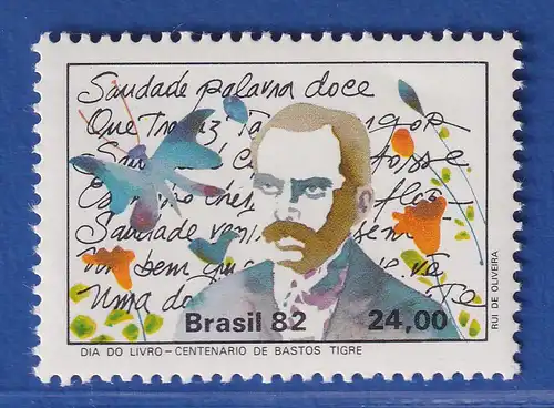 Brasilien 1982 Tag des Buches Sehnsucht von Bastos Tigre Mi.-Nr. 1931 **